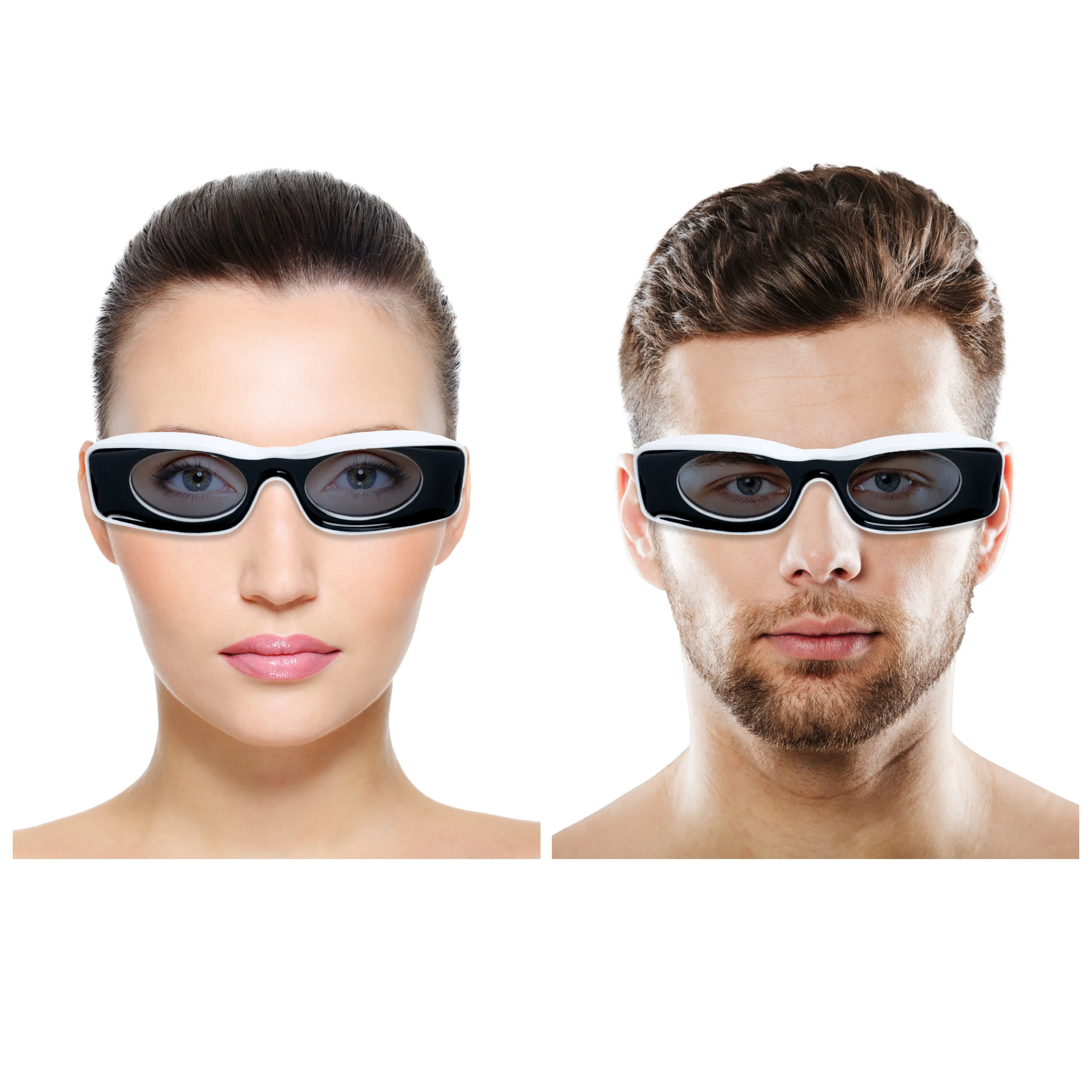 Chokore Trendy Oval Sunglasses with UV 400 Protection (Black)