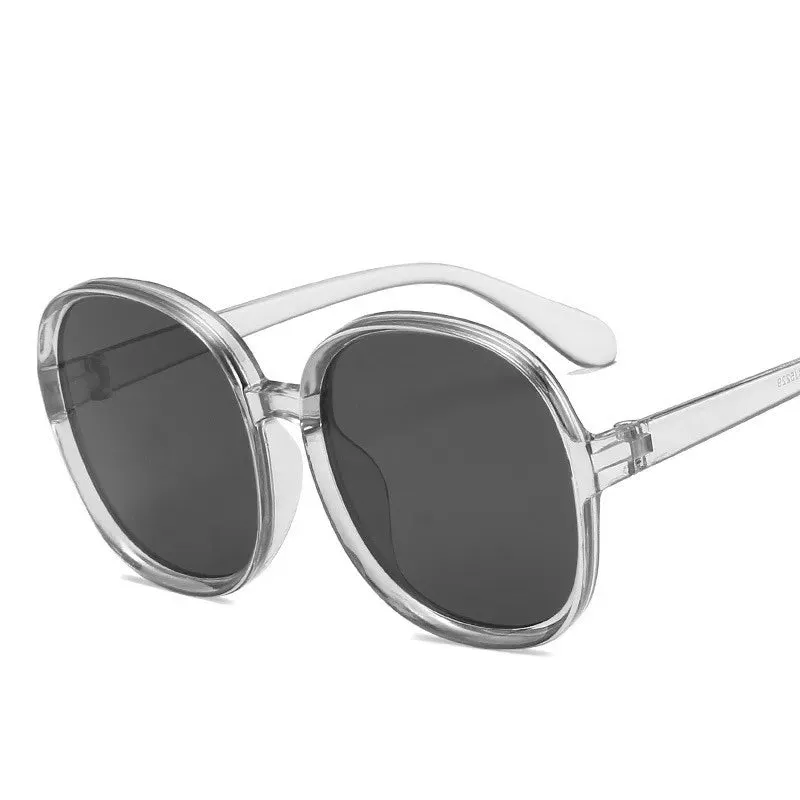 Classic Big Frame Luxury Women Sunglasses Plastic UV400 Eyewear