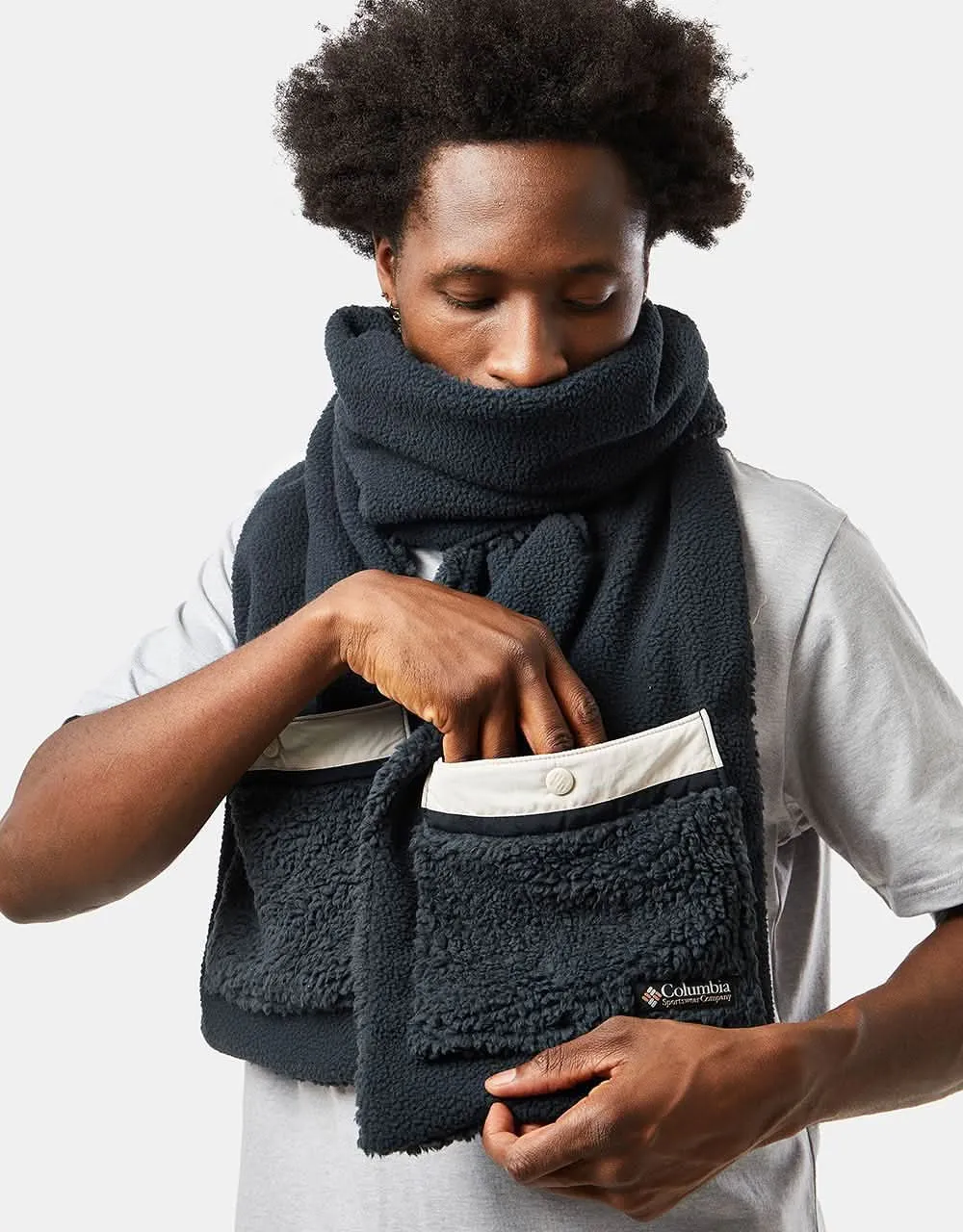 Columbia Helvetia™ Sherpa Scarf - Black