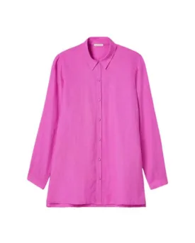 Eileen Fisher Classic Collar Linen Easy Shirt