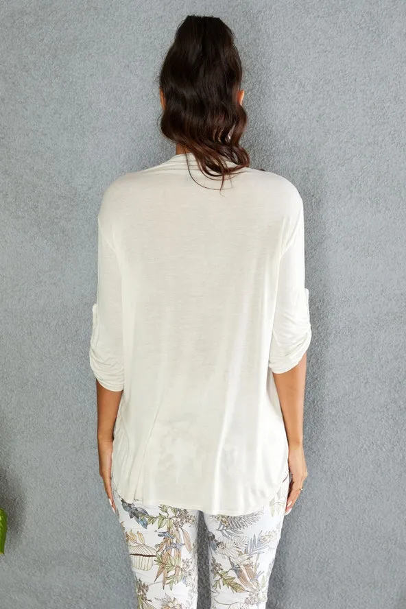 Emilia Button Down Linen Top