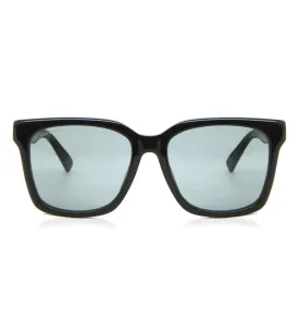 Gucci Men's Smoke Square Sunglasses