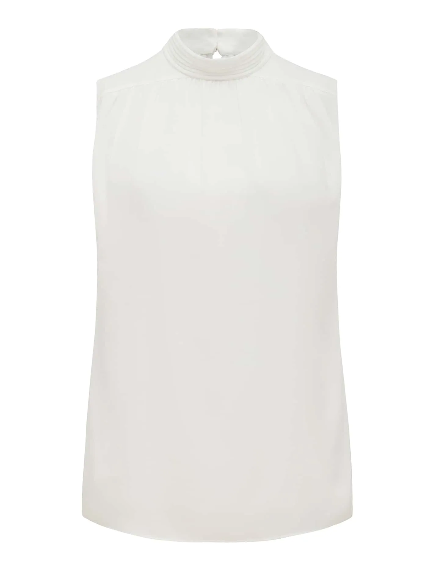 Harlow Keyhole Sleeveless Blouse