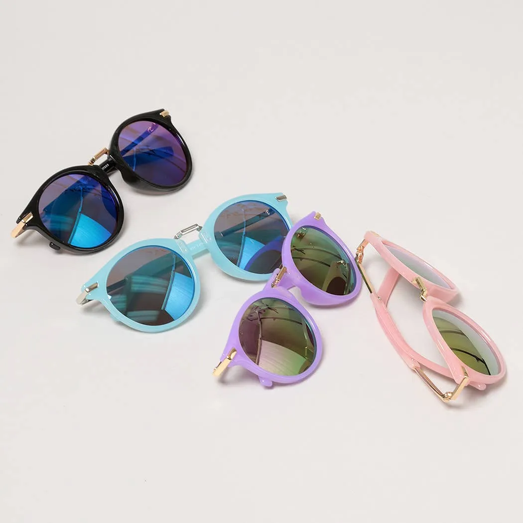 Kid's Round Tinted Sunglasses