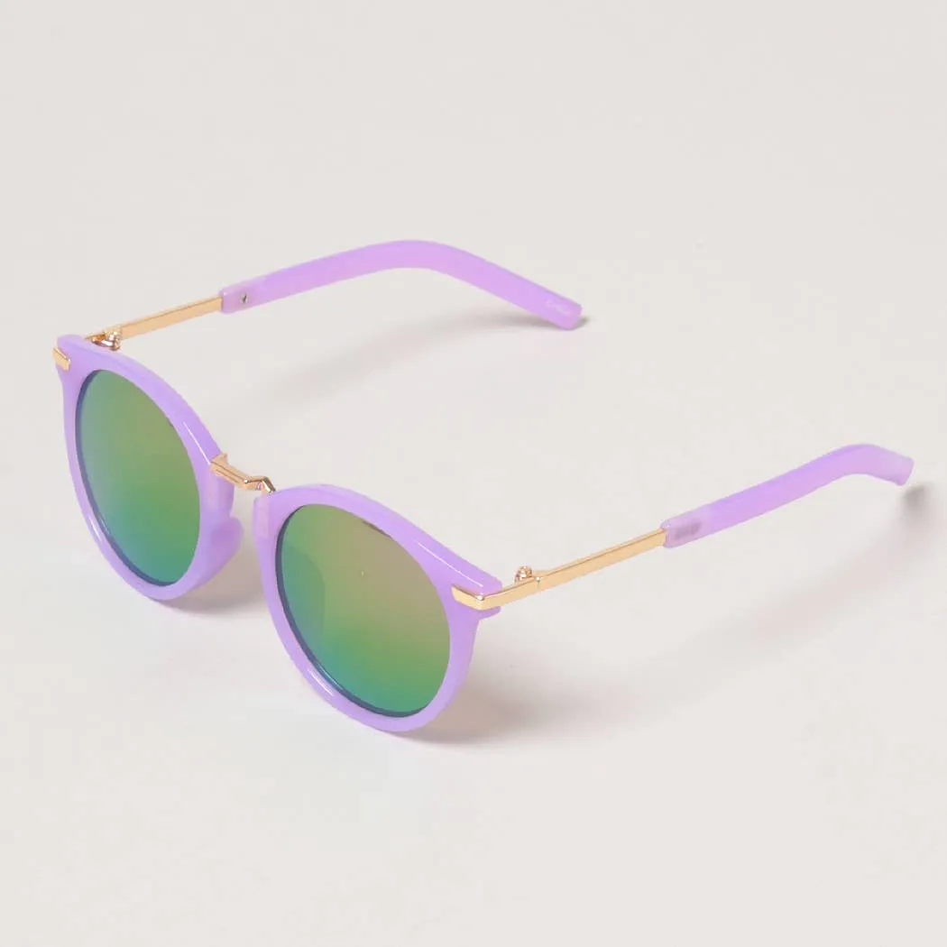 Kid's Round Tinted Sunglasses