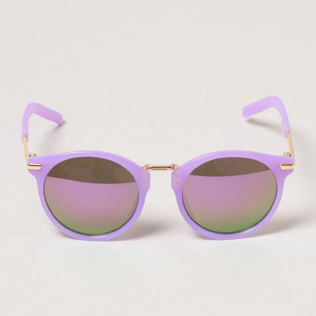 Kid's Round Tinted Sunglasses