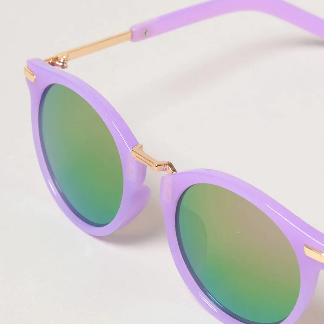 Kid's Round Tinted Sunglasses