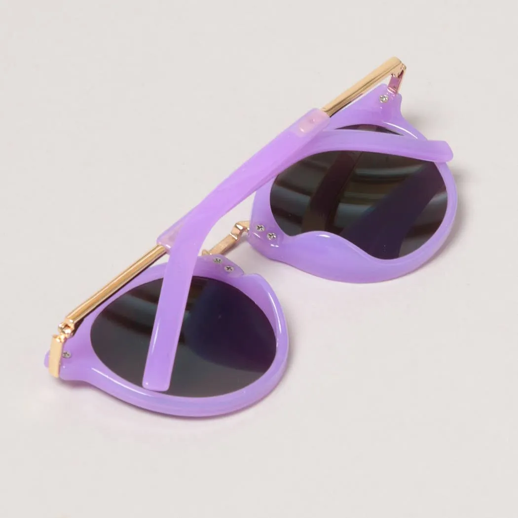 Kid's Round Tinted Sunglasses