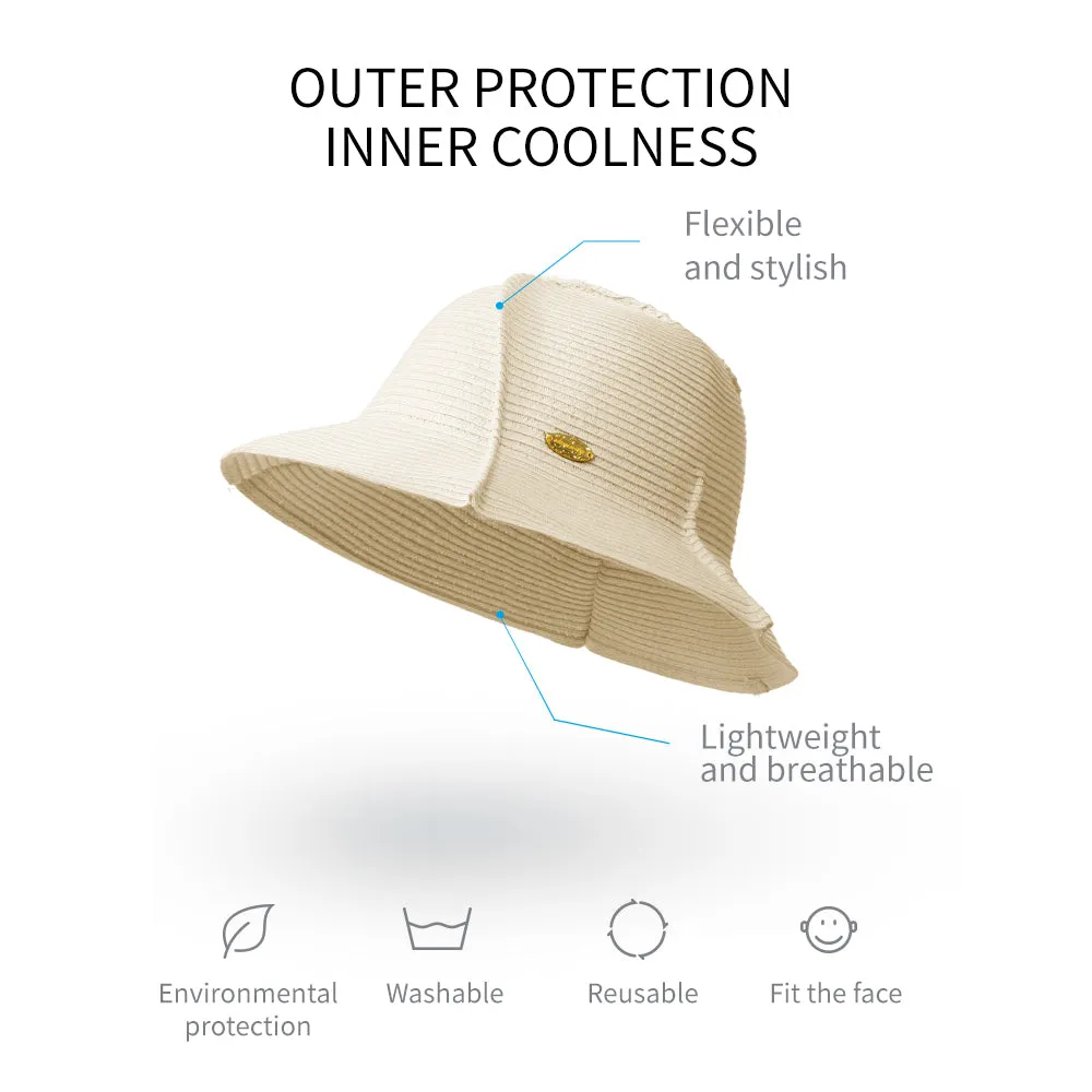 Kid’s Splicing Straw Hat UPF 50  Sun Protective