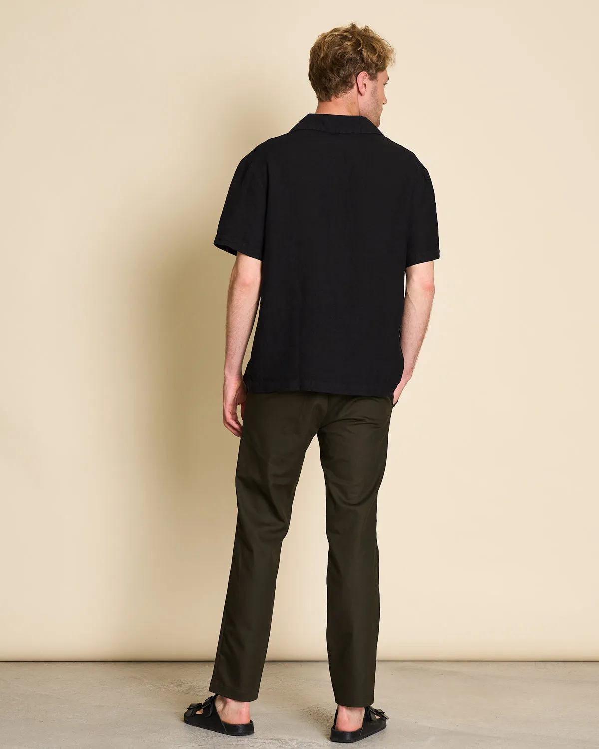 LINEN SHIRT GENT  BLACK FOR MEN