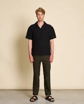 LINEN SHIRT GENT  BLACK FOR MEN