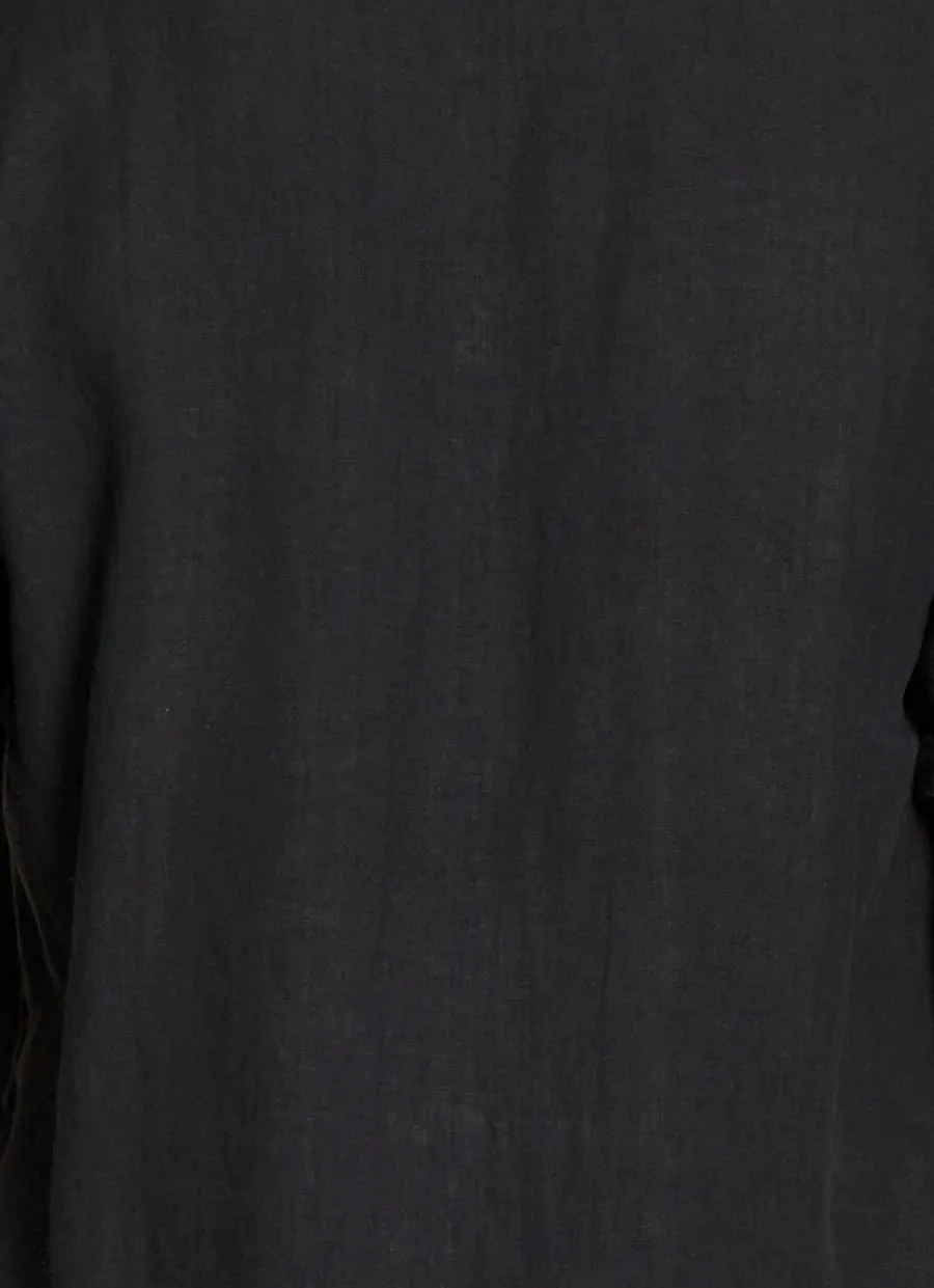 LINEN SHIRT GENT  BLACK FOR MEN