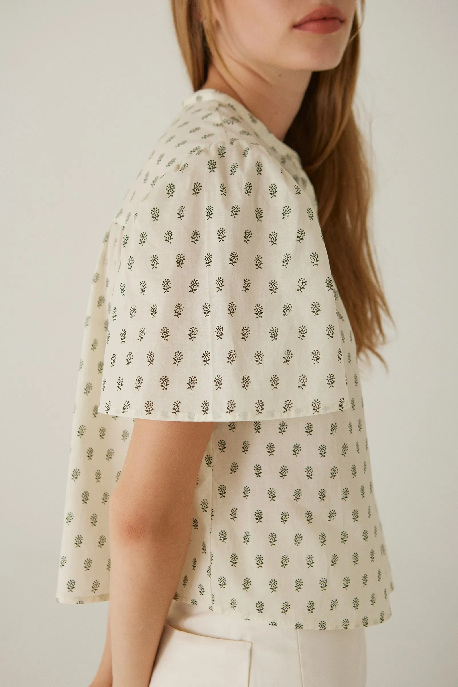 Lucia Blouse -- Organic Cotton