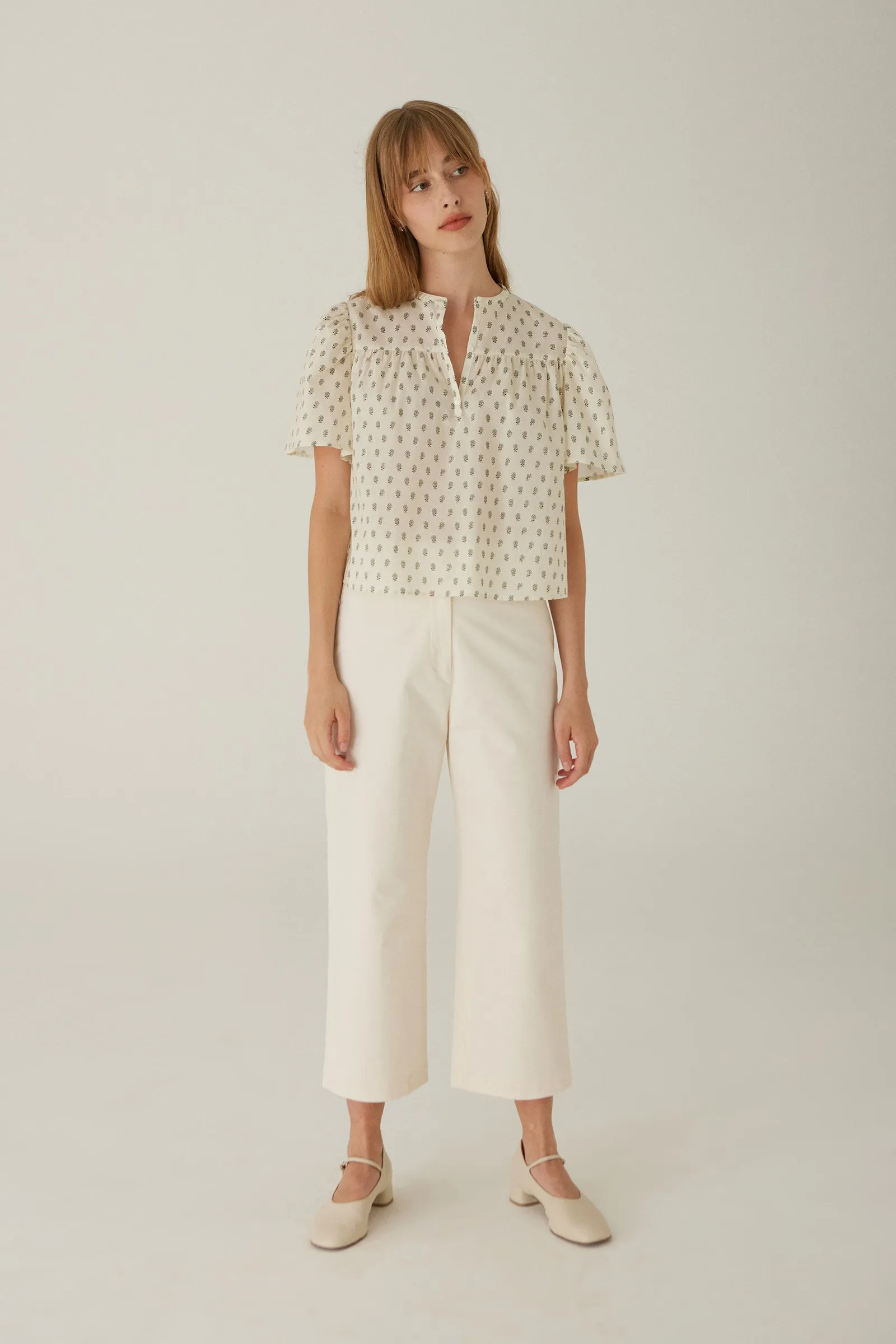 Lucia Blouse -- Organic Cotton