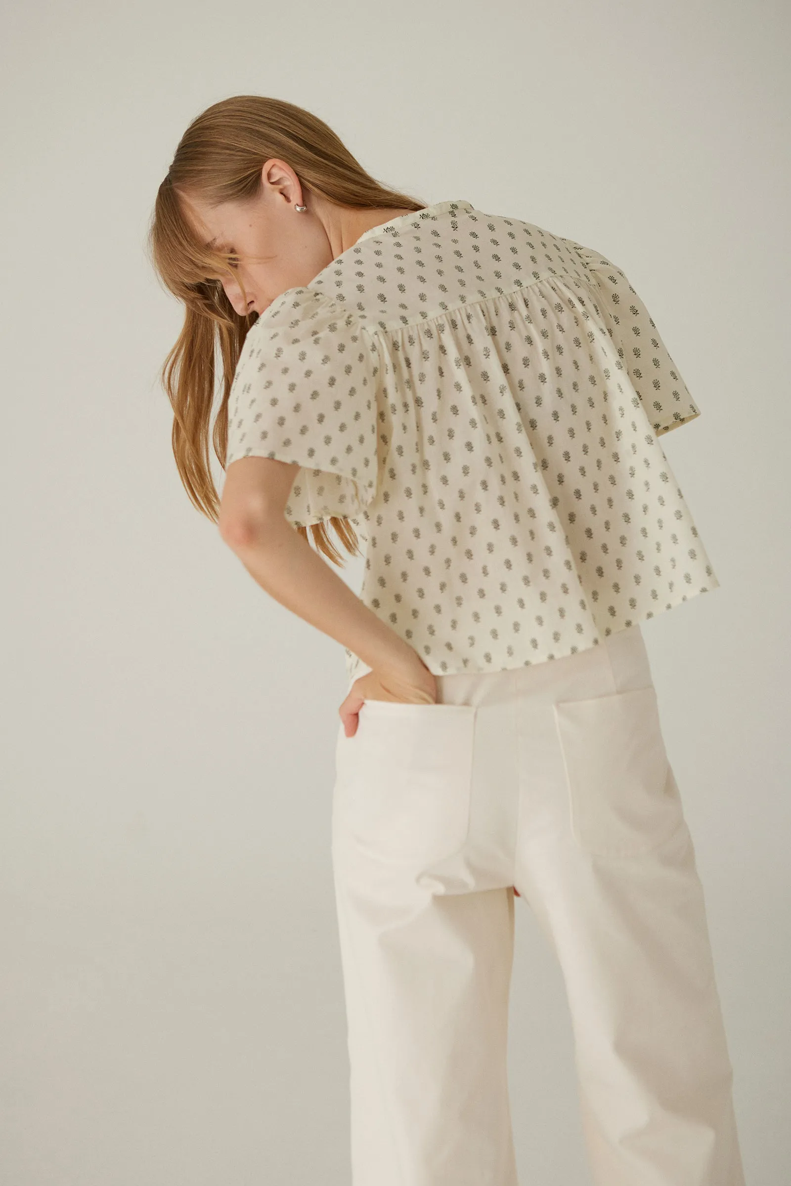Lucia Blouse -- Organic Cotton