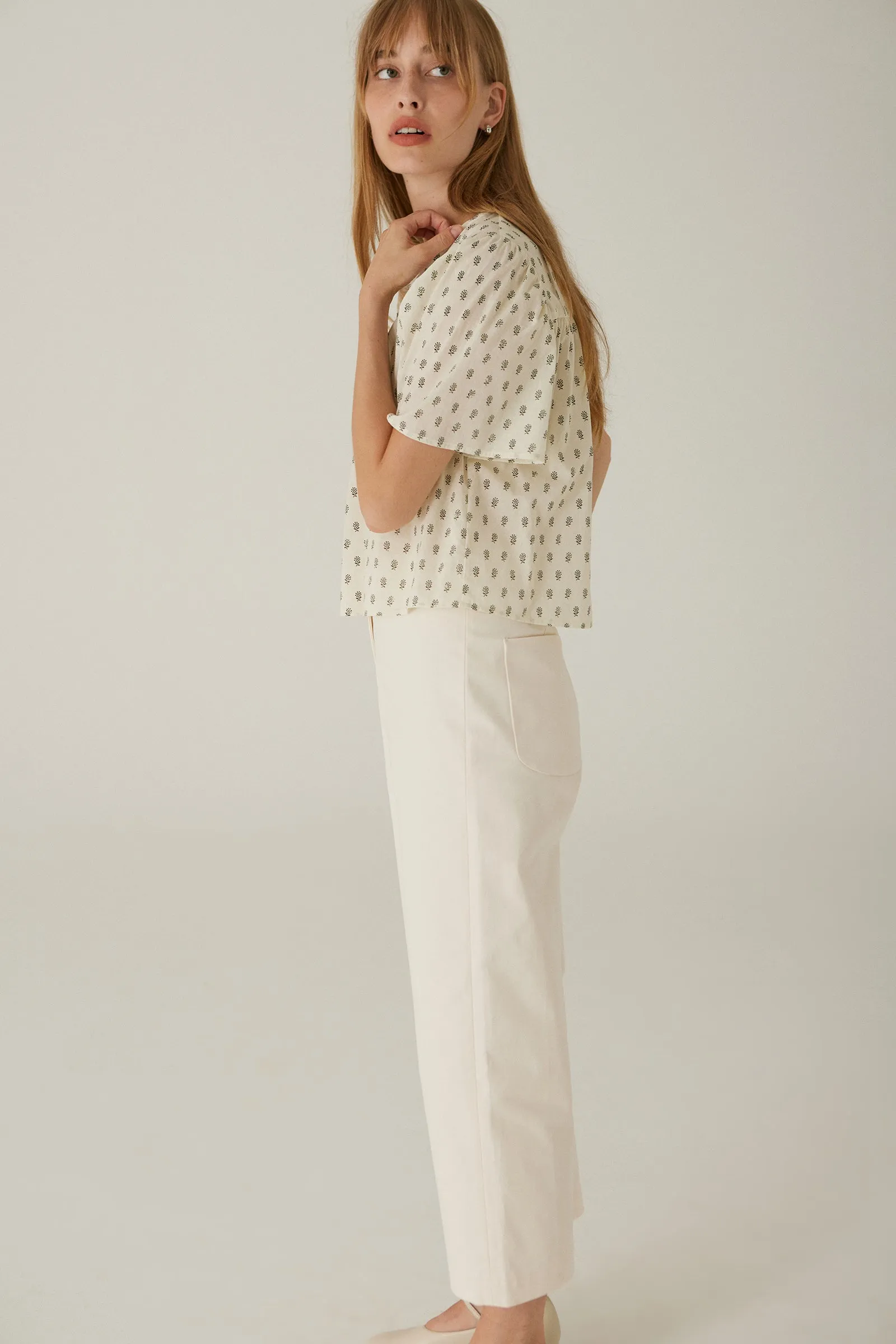 Lucia Blouse -- Organic Cotton