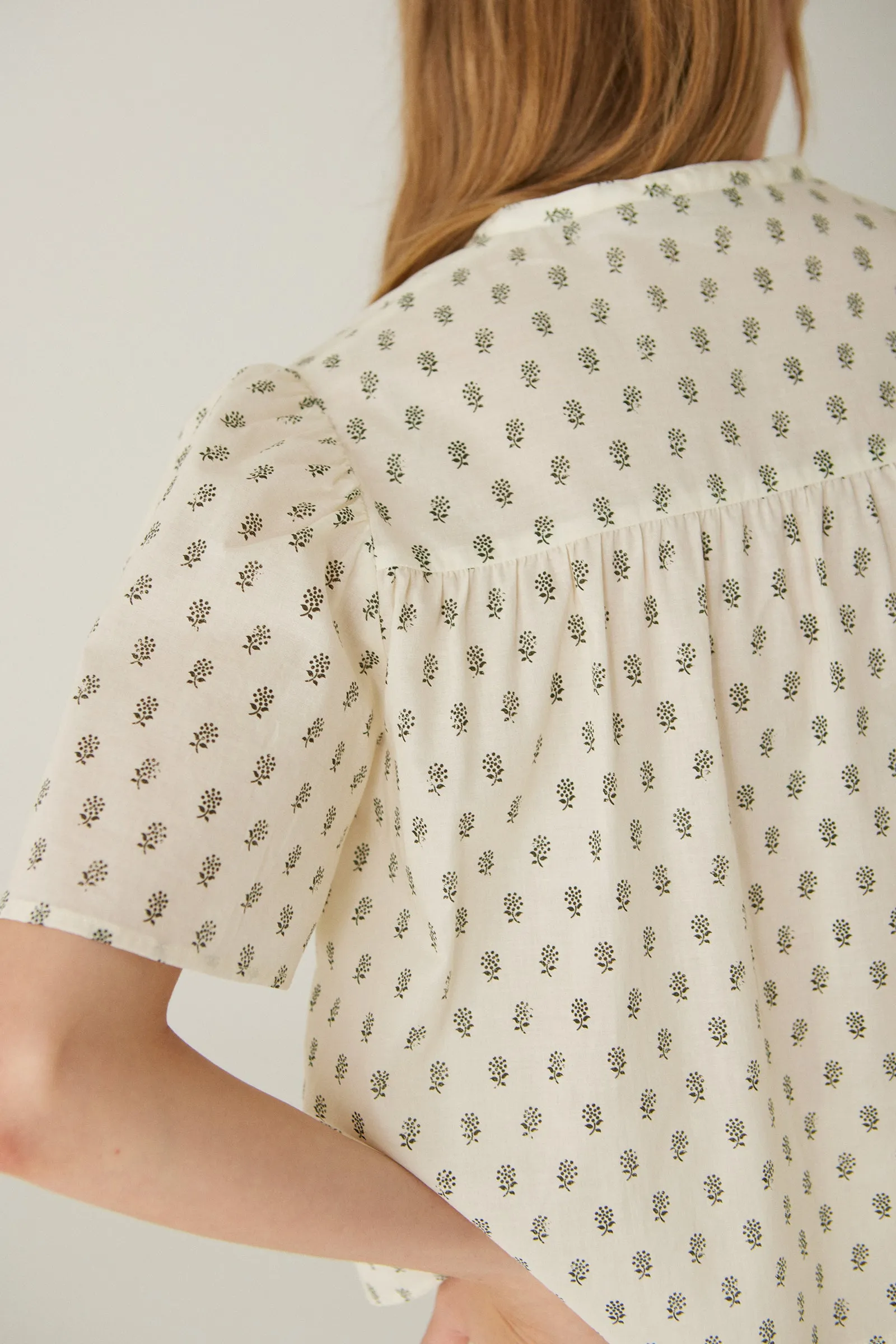 Lucia Blouse -- Organic Cotton