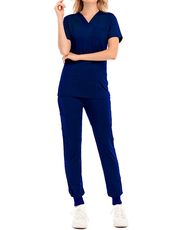New Comfortable Multi-Pocket Women'S Two-Piece Suit