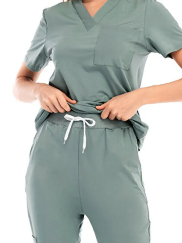New Comfortable Multi-Pocket Women'S Two-Piece Suit