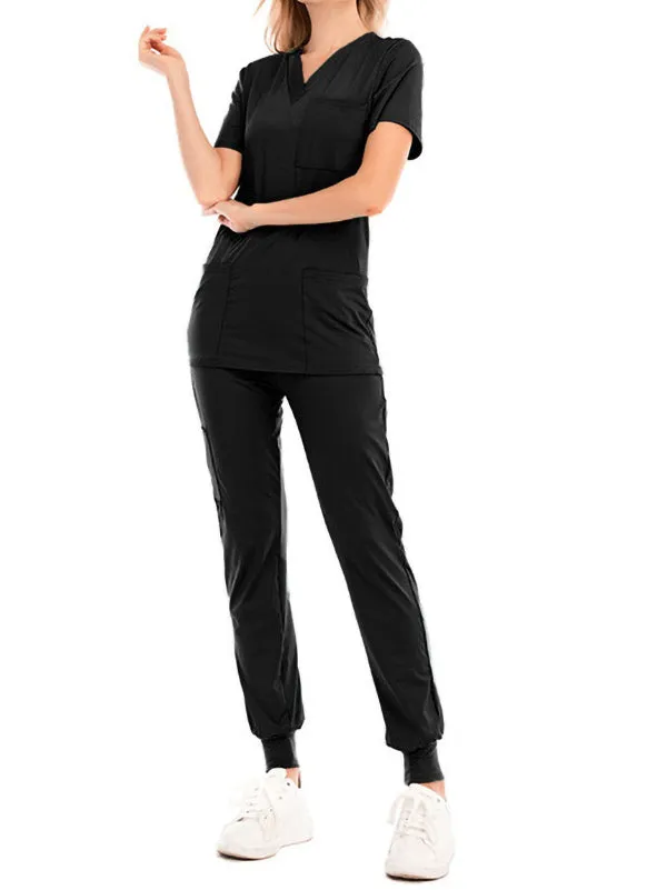 New Comfortable Multi-Pocket Women'S Two-Piece Suit