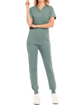 New Comfortable Multi-Pocket Women'S Two-Piece Suit