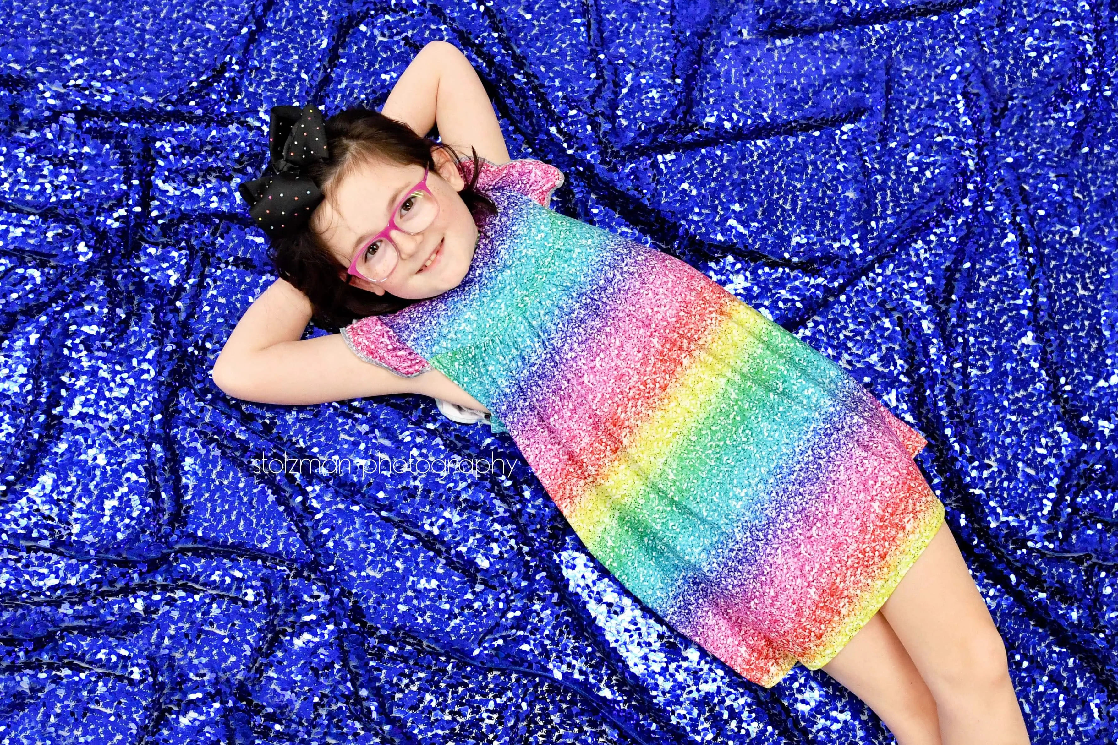 Over The Rainbow Milk Silk Flutter Dress