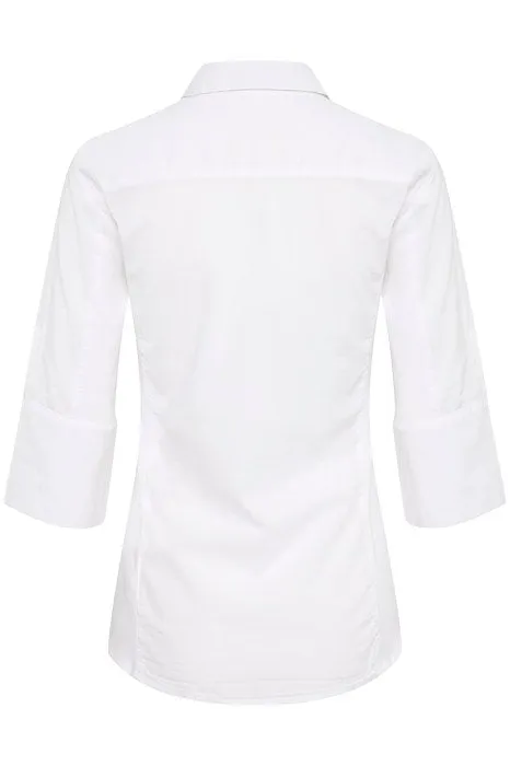 Part Two - CortniaPW 3/4 Sleeve Cotton Blouse