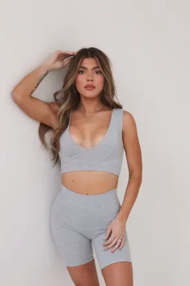 Plunge Tank & Biker Short Set Plunge Tank & Biker Short Set