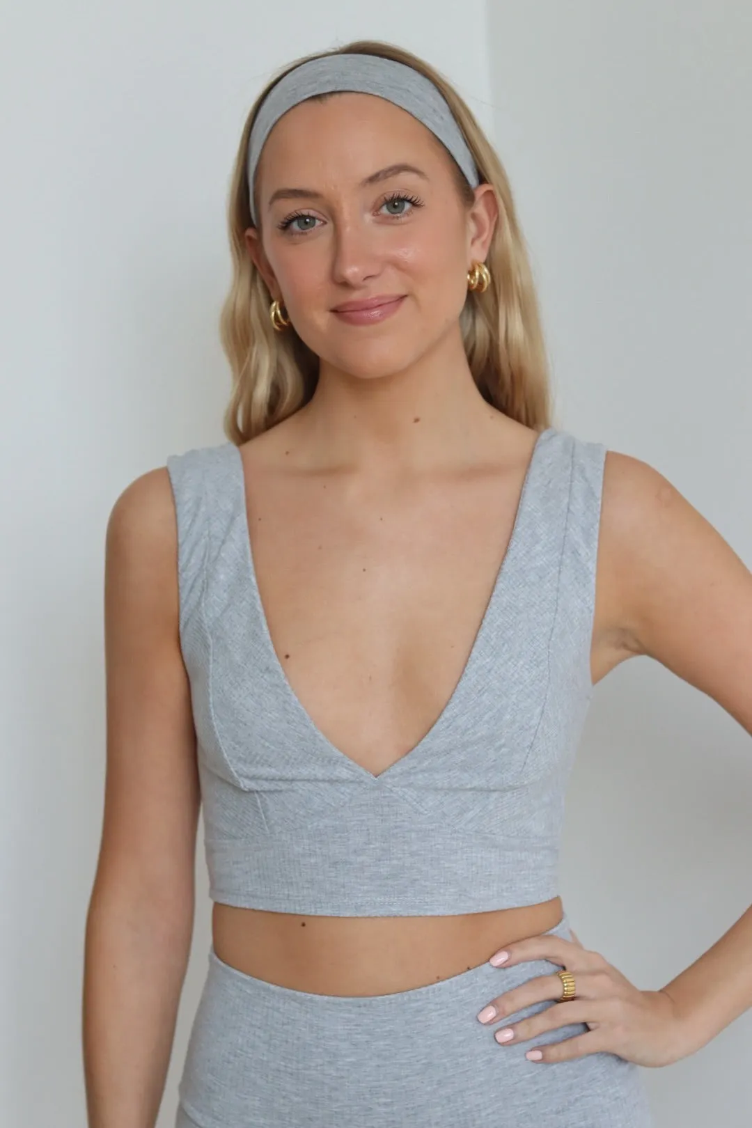 Plunge Tank & Biker Short Set