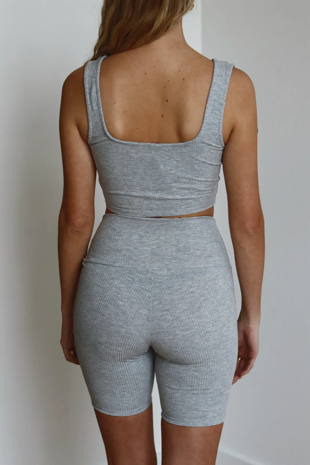 Plunge Tank & Biker Short Set