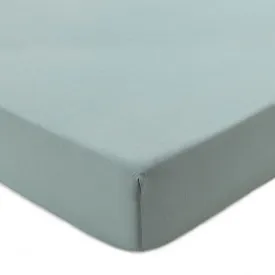 Samares Jersey Fitted Sheet [Light grey green]