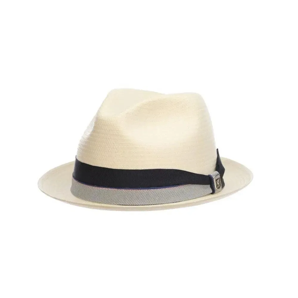 Stacy Adams Brunswick Toyo Straw Trilby Hat