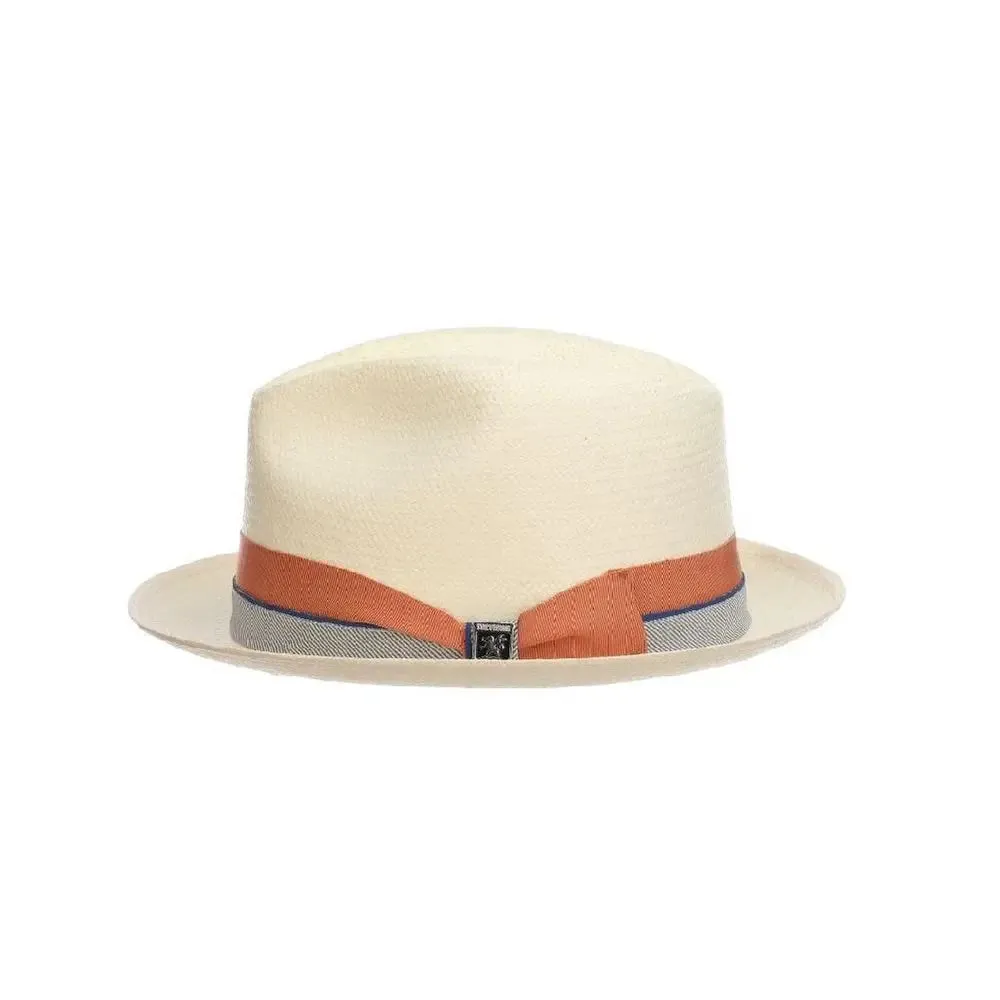 Stacy Adams Brunswick Toyo Straw Trilby Hat