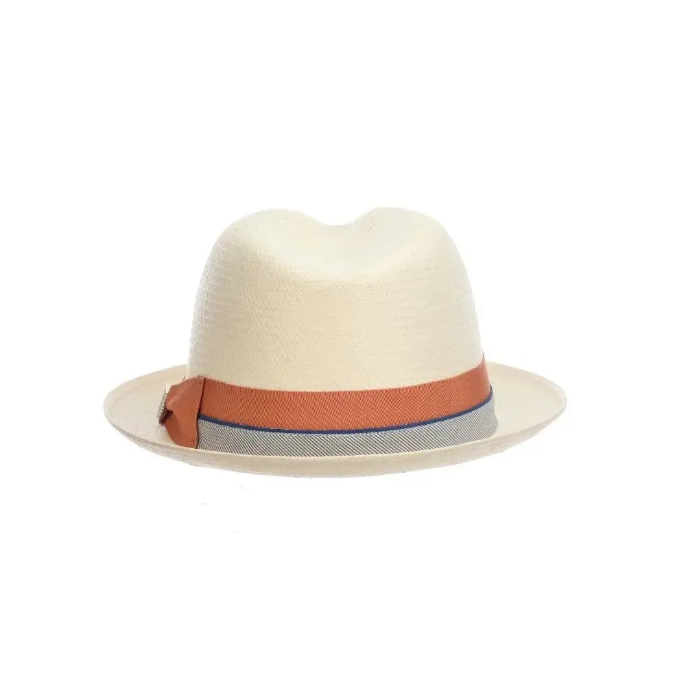Stacy Adams Brunswick Toyo Straw Trilby Hat