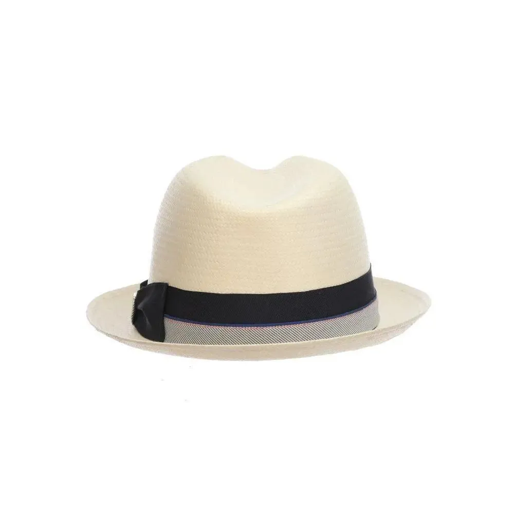 Stacy Adams Brunswick Toyo Straw Trilby Hat