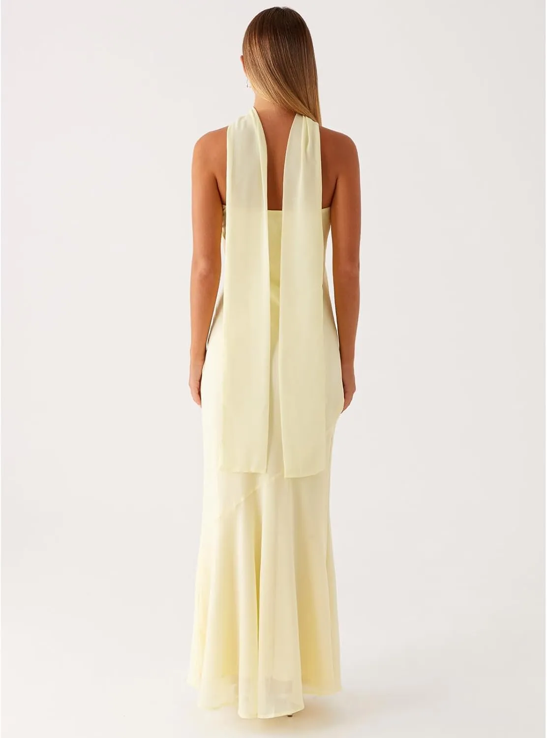 Women Floral Tube Maxi Dress with Scarf Y2k Strapless Backless Mesh Long Bodycon Dresses Formal Cocktail Sundress
