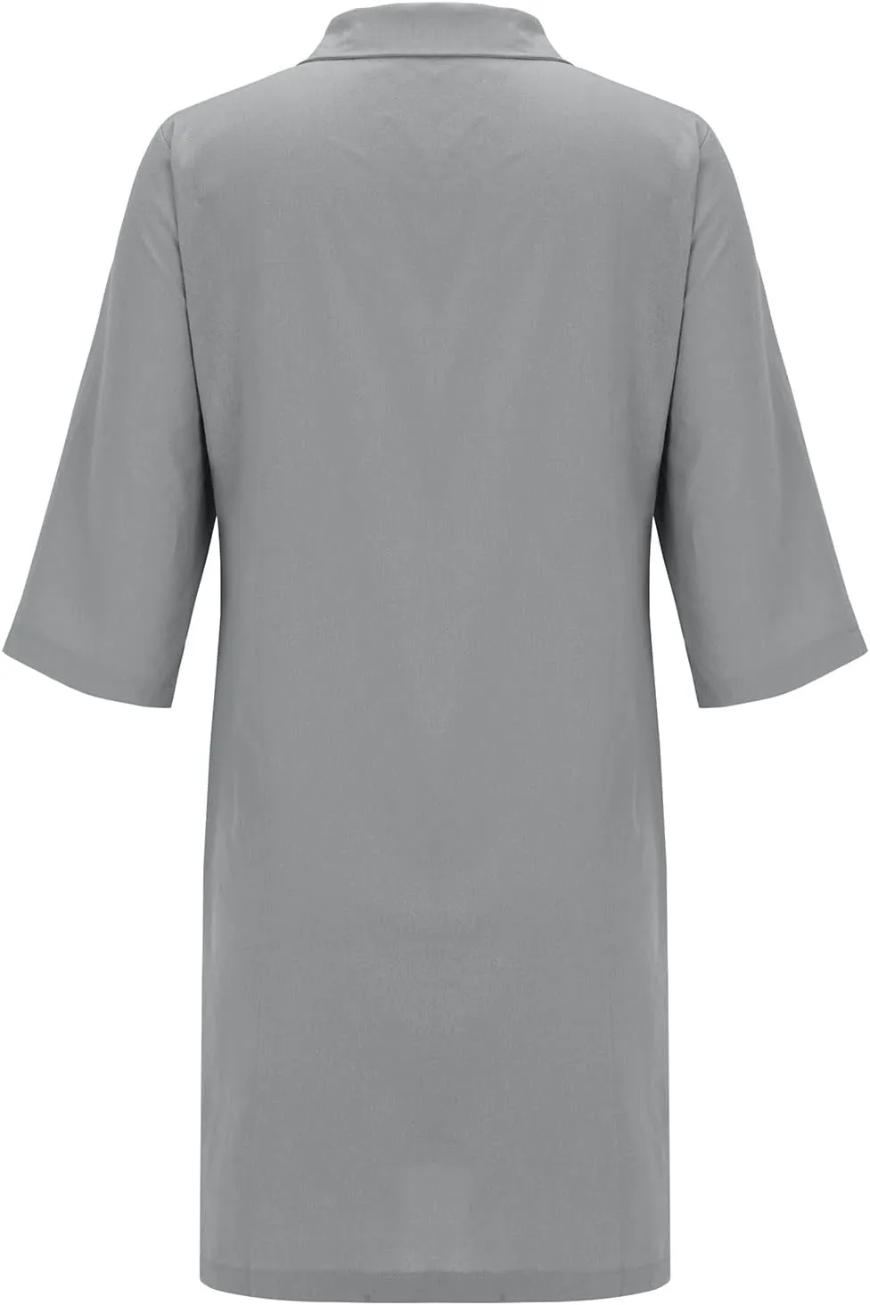 Womens Cotton Linen Shirt Dresses 2025 Summer Short Sleeve Button Down Lightweight Loose Beach Cover Up Dress Pockets