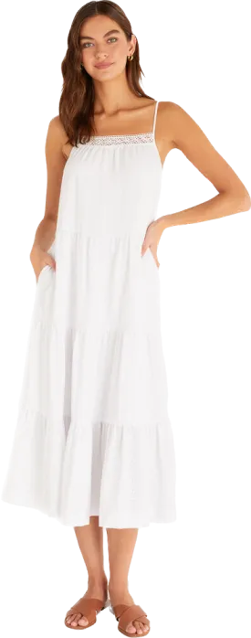 Z SUPPLY Dalilah Eyelet Midi Dress
